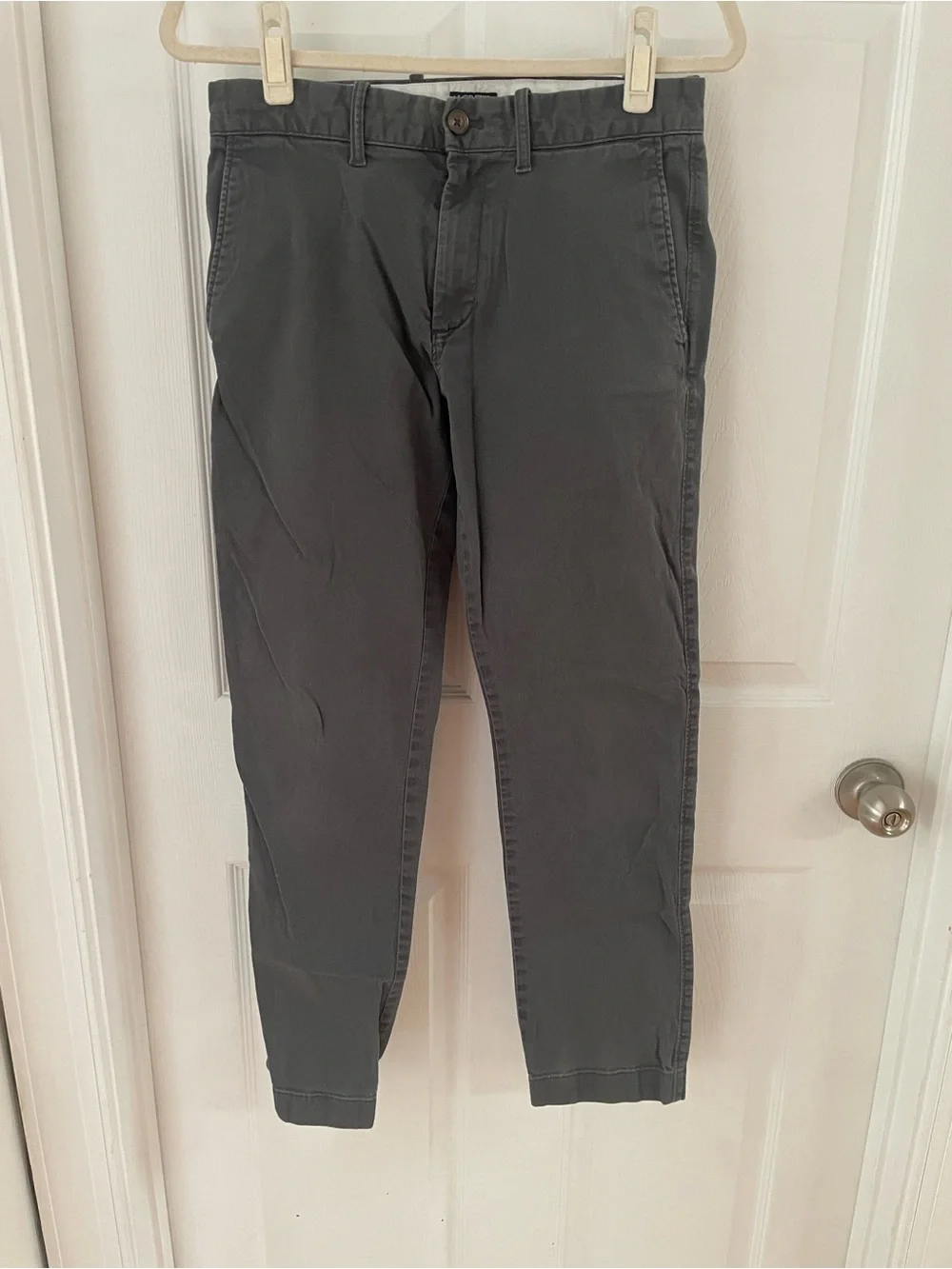J. Crew Men's Charcoal Gray Chino Pants